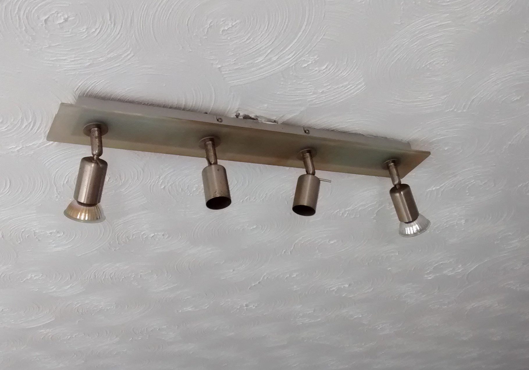 old kitchen spot lights