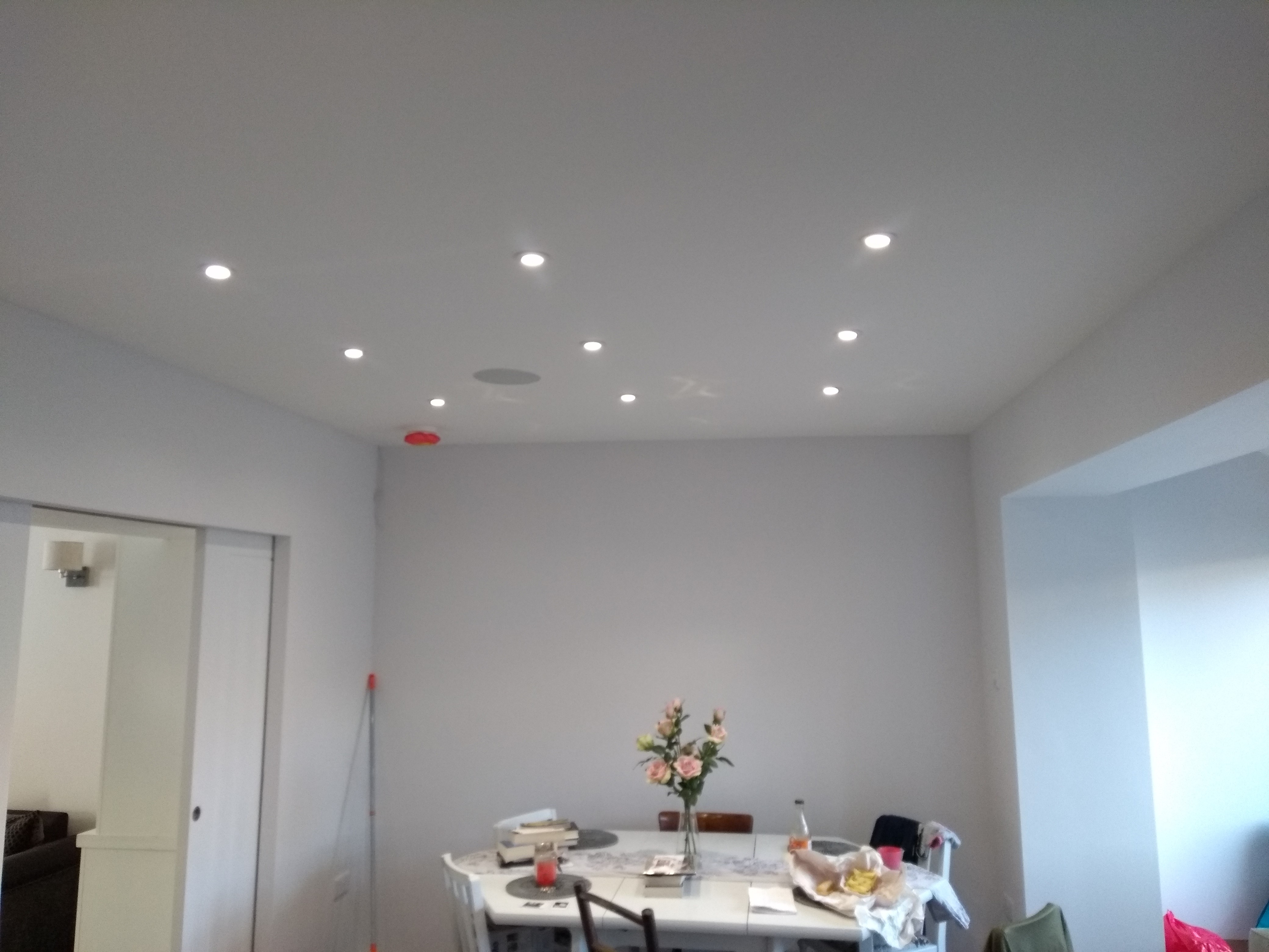 inset ceiling lights